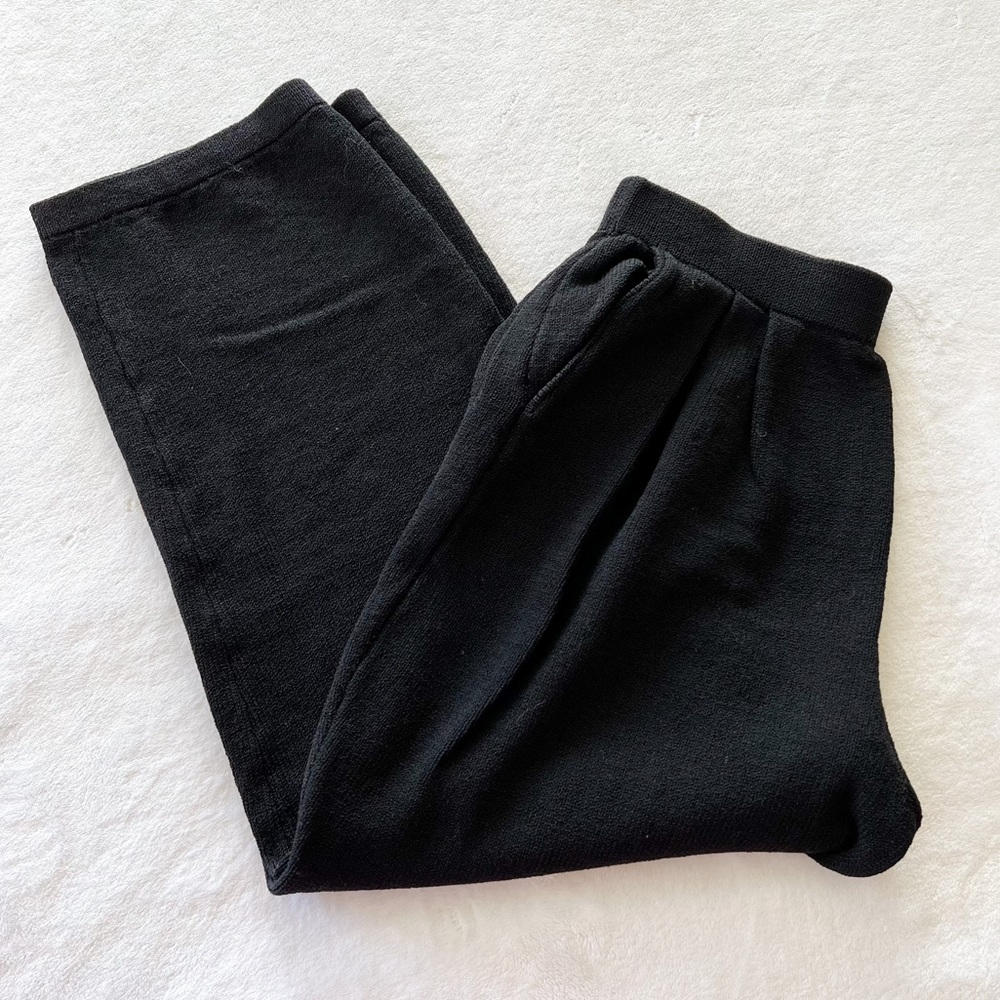 Vintage St. John Basic Santana Knit Crop Pants